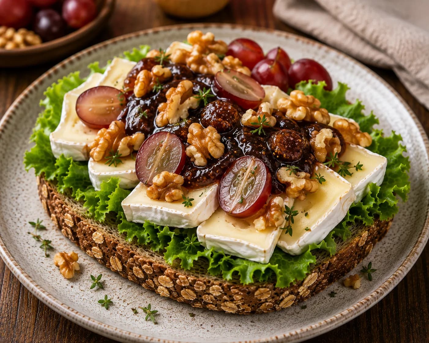 Bilde av Brie & fikenmarmelade